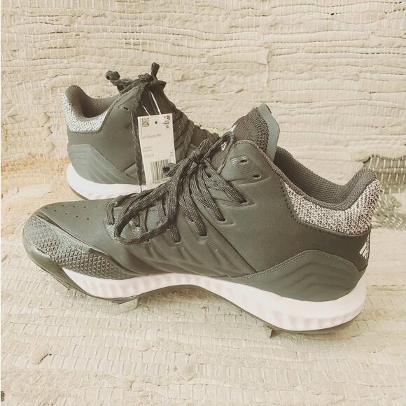 NIB Adidas Icon Bounce Mid Height Baseball Metal Cleat  Size 7.5 - Picture 6 of 12